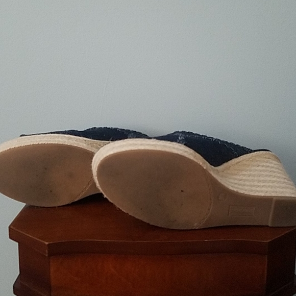 Crown Vintage Denim Wedges - Picture 5 of 7